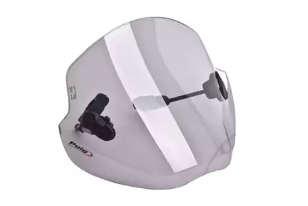 Šedé čelní sklo na motocykl Puig Trend - 6407H