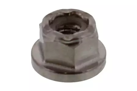 Dado flangiato autobloccante JMP M3x0,5 mm in titanio
