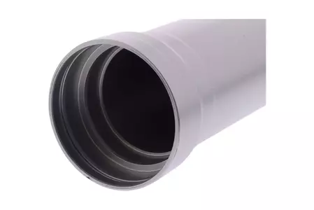 Tube d'amortisseur JMP en aluminium argenté 544 mm-3