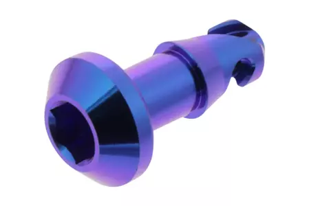 Schnellverschlussschraube Verkleidung 17 mm Innensechskant violett - TIQRCLIPAK17P