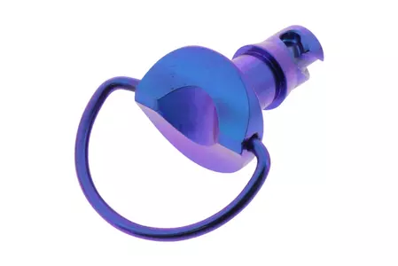 JMP aptakų greito atlaisvinimo 17 mm violetinis D-Ring žiedas - TIQRCLIP17P