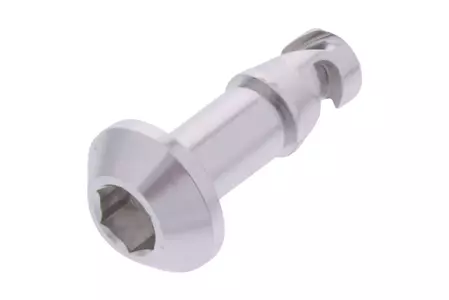 Szybkozłączka do owiewek JMP 19 mm z łbem imbusowym aluminiowa srebrna