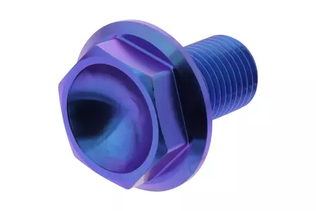 JMP forhjulsakselbolt M14x1,50 mm længde 22 mm titanium violet - TISPHO01P