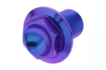 JMP forhjulsakselbolt M18x1,50 mm længde 22 mm titanium violet - TISPHO03P