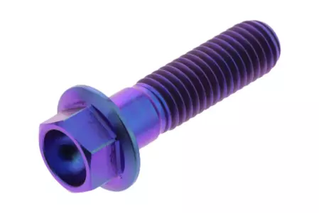 JMP varžtas su šešiakampe galvute M8x1,25 mm ilgis 30 mm titano violetinės spalvos - TIHX830P