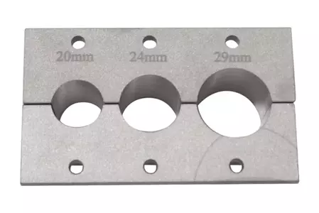 Cilindrische klauwplaten voor JMP bankschroeven 20/24/29 mm magnetisch