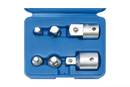 Conjunto de adaptadores JMP para chaves de caixa 1/4-3/4 de 6 peças