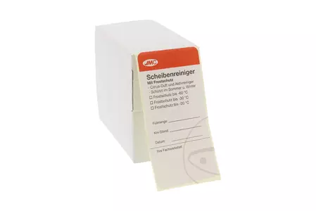 JMC Etikett Scheibenreiniger 100 Stück Spenderbox-1