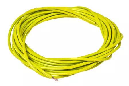 Tec lankstus elektros kabelis 1,00 mm 5 m geltonas - TC010.103