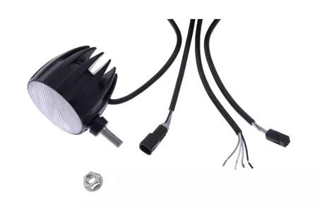 Lampa przednia Daycan do jazdy dziennej z kierunkowskazami kolor czarny - 115.200
