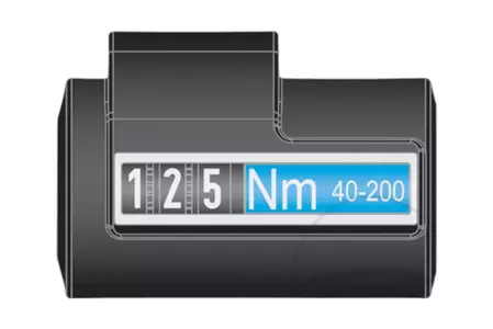Klucz dynamometryczny Hazet CLT 20-120 Nm 1/2 cala -2