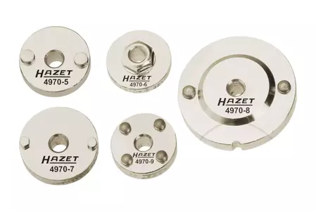 Set de adaptoare Hazet pentru pistoane de frână inversate - 4970/5