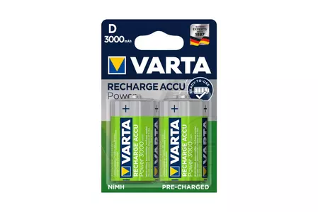 Varta Mono D Accu Power Rechargeable Blister 2 packs. - 56720 101 402