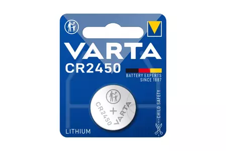 Gerätebatterie CR2450 Varta 1er Blister Lithium-Ionen-1