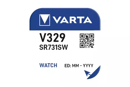 Varta V329 Silver Blister 1 batterie. - 00329 101 111