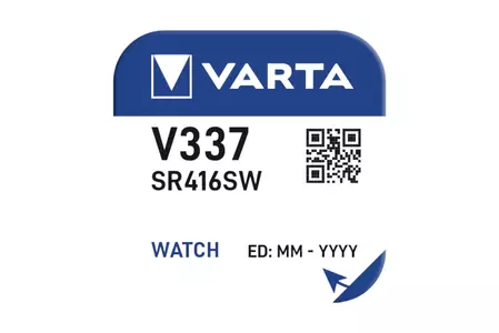 Bateria Varta V337 Silver Blister 1 szt. - 00337 101 111