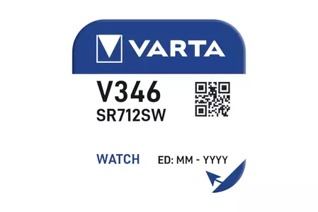 Varta V346 Silver Blister 1 batteria. - 00346 101 111