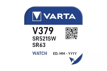 Varta V379 Silver Blister 1 batteria. - 00379 101 111
