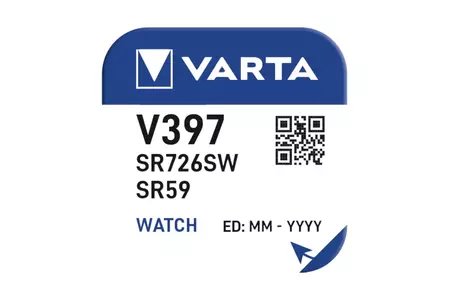 Varta V397 Silver Blister 1 batteria. - 00397 101 111