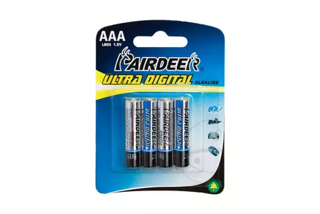 Gerätebatterie Micro AAA Ultra Digital 4er Blister Varta 1560122