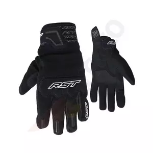RST Rider CE textilné rukavice na motorku čierne L - 102100-BLK-10