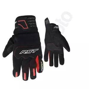 RST Rider CE červené S textilné rukavice na motorku-1