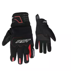 Mănuși de motocicletă RST Rider CE roșu M textil - 102100-RED-09