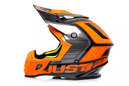 Just1 J38 Blade arancio/nero S casco moto cross/enduro-3