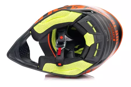 Just1 J38 Blade arancio/nero S casco moto cross/enduro-5