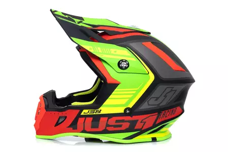 Just1 J38 Blade vermelho/lima/preto L capacete de motociclismo cross/enduro-3