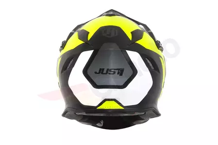 Just1 J34 Pro Tour jaune fluo/noir M casque moto enduro-3