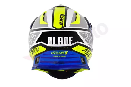 Just1 J38 Blade blau/fluo gelb/schwarz S Motorrad Cross/Enduro Helm-4