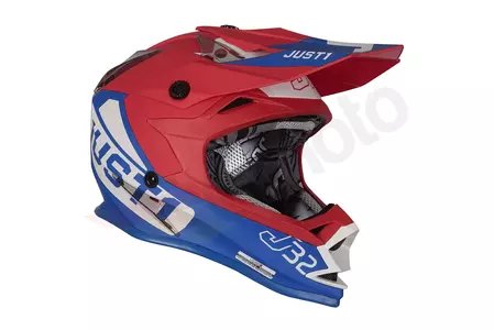 Just1 J32 Kids Vertigo plava/bijela/crvena YS cross/enduro motociklistička kaciga-2