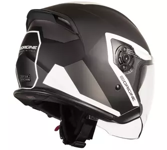 Origine Palio 2.0 Techy vit/svart XS motorcykelhjälm med öppet ansikte-2