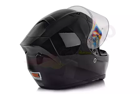 Origine Strada jednobojna crna sjajna XS motociklistička kaciga koja pokriva cijelo lice-2