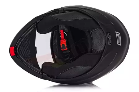 Origine Delta Basic Virgin titanio/negro mate L casco moto mandíbula-5