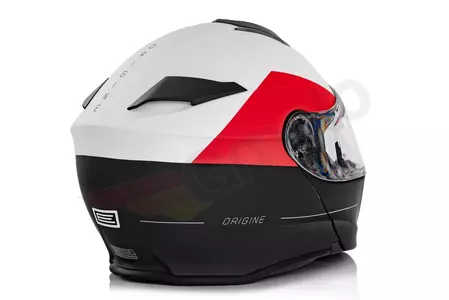 Origine Delta Basic Virgin Virgin roșu/negru/titan mat L cască de motocicletă cu mandibulă pentru motociclete-3