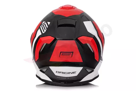 Origine Dinamo Bolt vermelho/preto brilhante capacete integral de motociclista L-4