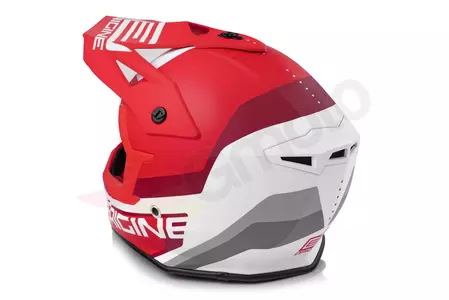 Capacete Origine Hero MX vermelho/branco mate L para motociclismo de cross/enduro-3