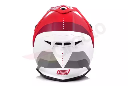 Kask motocyklowy cross/enduro Origine Hero MX red/white matt L-4
