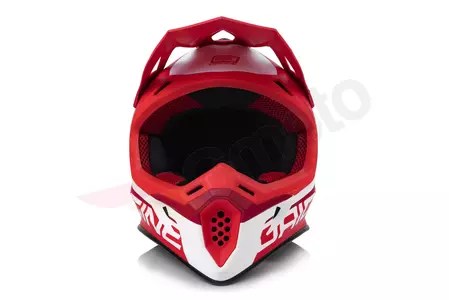 Origine Hero MX raudonas/baltas matinis L motociklininko šalmas-5