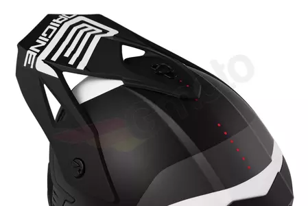Kask motocyklowy cross/enduro Origine Hero MX black/white matt S-8