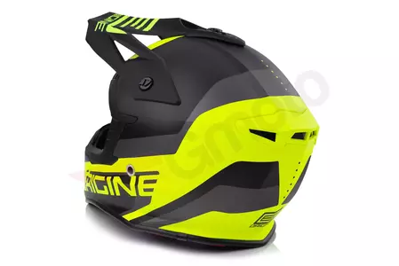 Origine Hero MX fluo gelb/schwarz matt S Motorrad Cross/Enduro Helm-3