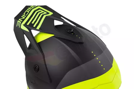 Kask motocyklowy cross/enduro Origine Hero MX fluo yellow/black matt S-8