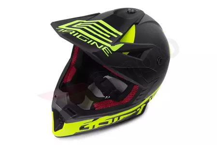 Cască de motocicletă Origine Hero MX galben fluo/negru mat M pentru motociclete cross/enduro-6