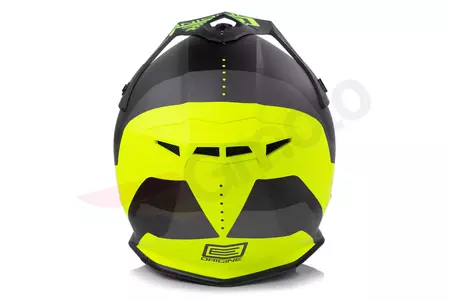 Kask motocyklowy cross/enduro Origine Hero MX fluo yellow/black matt XL-4