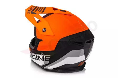 Kask motocyklowy cross/enduro Origine Hero MX fluo orange/black matt L-3