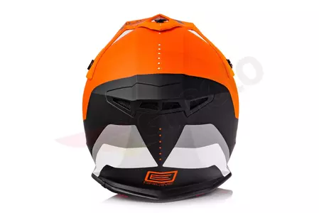 Origine Hero MX fluo oranžinis/juodas matinis L motociklininko šalmas-4