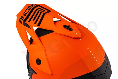Origine Hero MX fluo oranžinis/juodas matinis L motociklininko šalmas-8