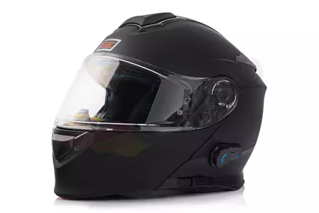 Origine Delta + BT casco da moto nero solido opaco M-2